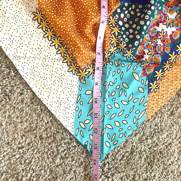 NEW- Handkerchief Top Multi Colored floral, boho designs Size S and M available - Picture 11 of 16